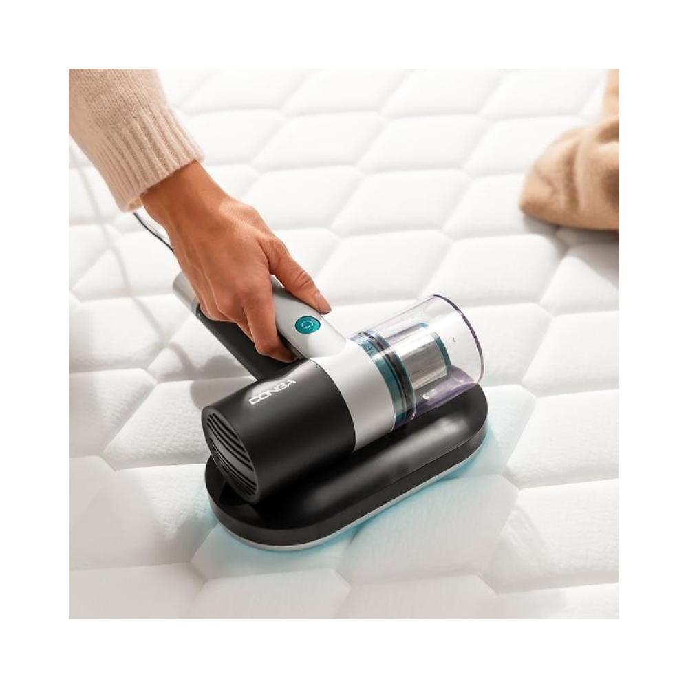 Cecotec - Conga RockStar 3000 Mattress aspiradora de mano Negro, Plata, Turquesa Sin bolsa