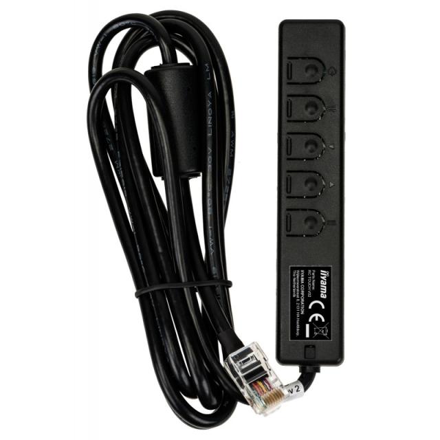 iiyama - RC TOUCHV03 cable de transmisión Negro