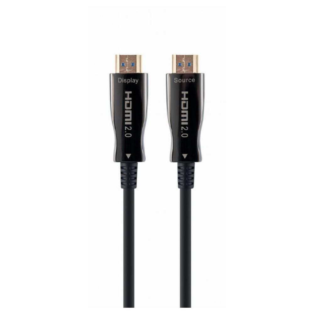 Gembird - CCBP-HDMI-AOC-20M-02 cable HDMI HDMI tipo A (Estándar) Negro