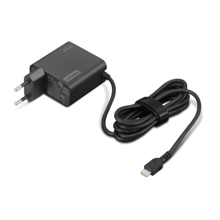 Lenovo - GX21L58555 adaptador e inversor de corriente Interior 65 W Negro