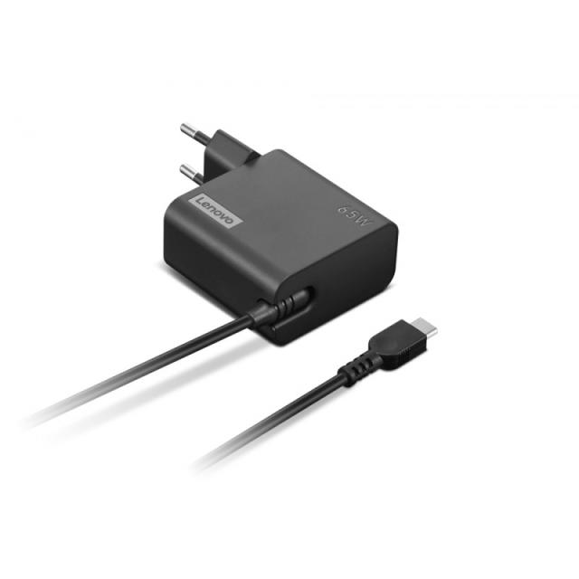 Lenovo - GX21L58555 adaptador e inversor de corriente Interior 65 W Negro