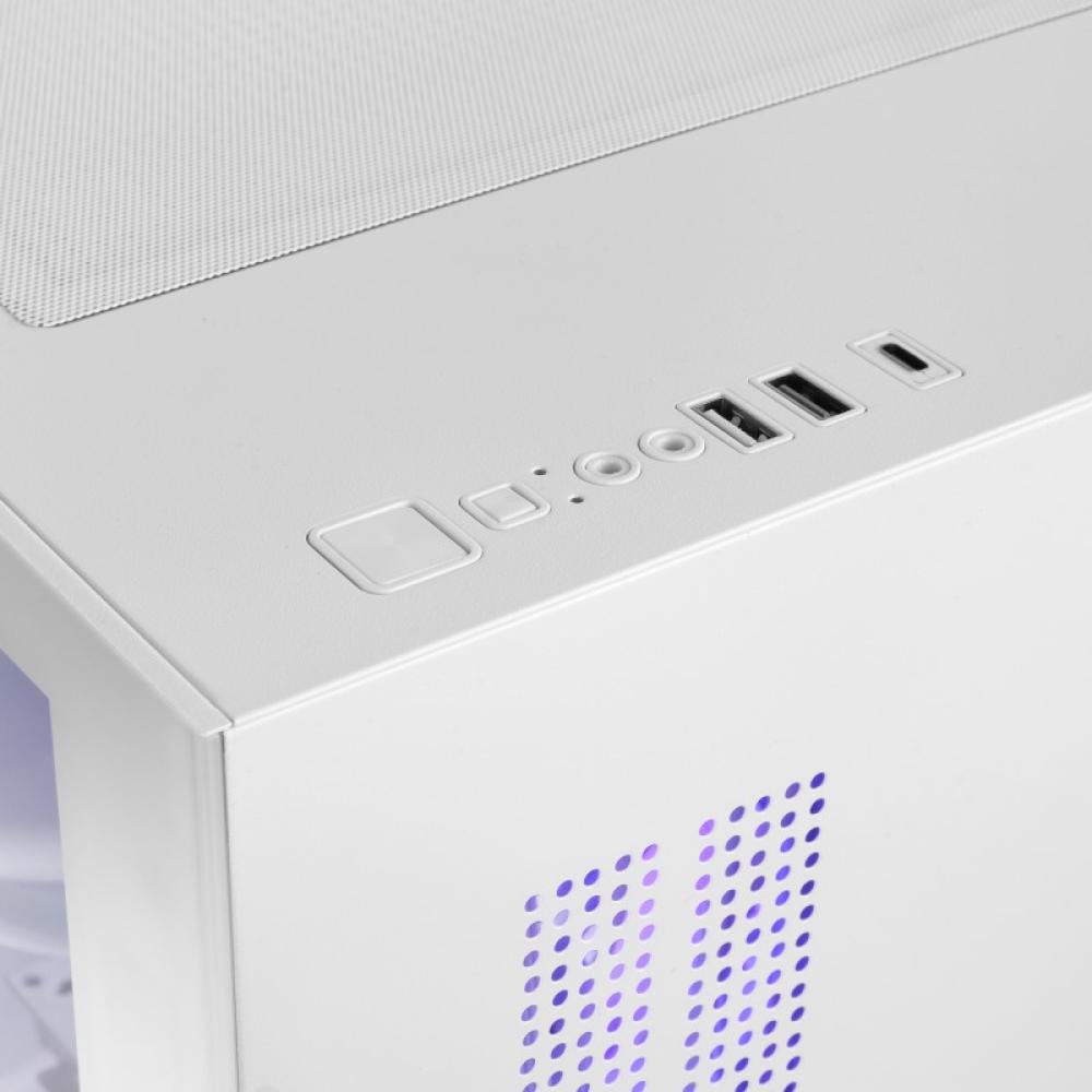 Mars Gaming - MCVIEW3W carcasa de ordenador Mini Tower Blanco