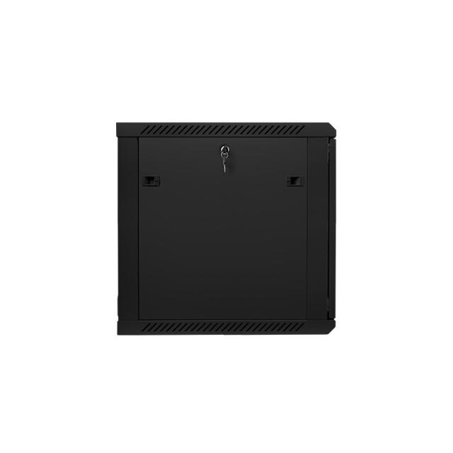 Lanberg - WF01-6612-10B armario rack 12U Bastidor de pared Negro