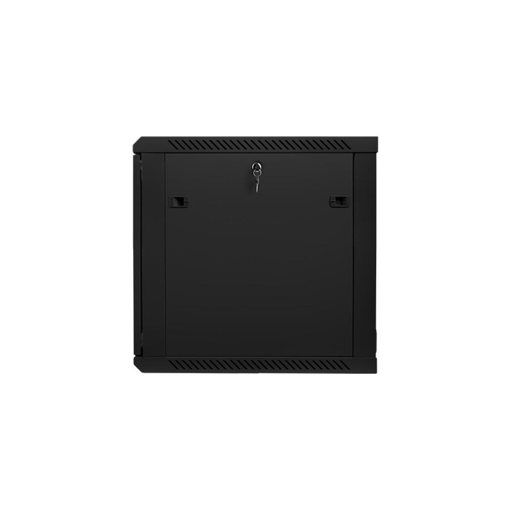 Lanberg - WF01-6612-10B armario rack 12U Bastidor de pared Negro
