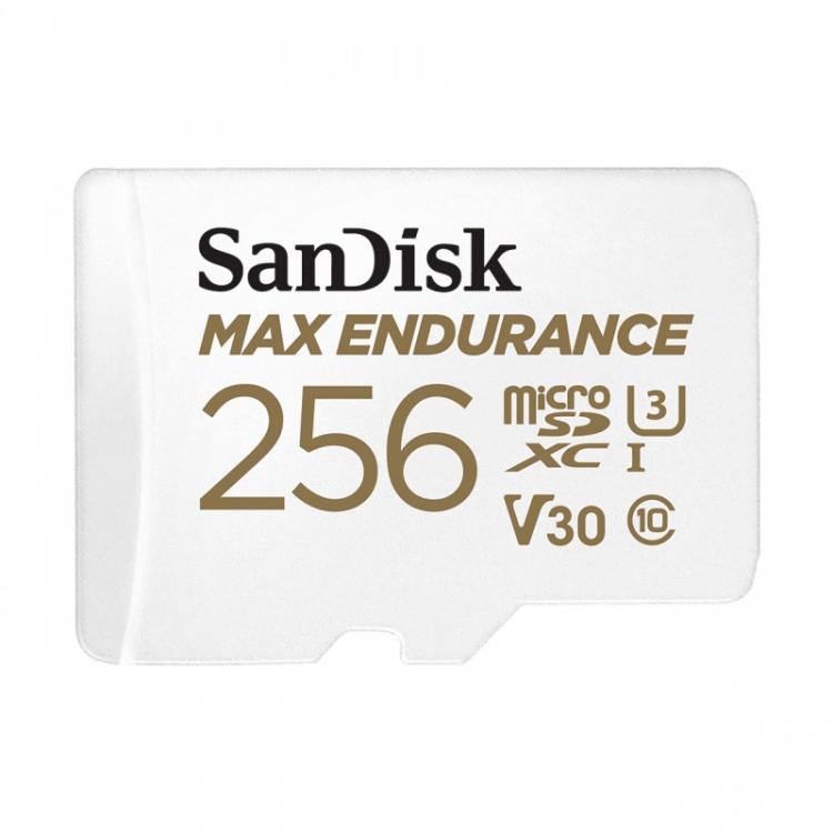 SanDisk - MAX ENDURANCE 256 GB MicroSDXC UHS-I Clase 10