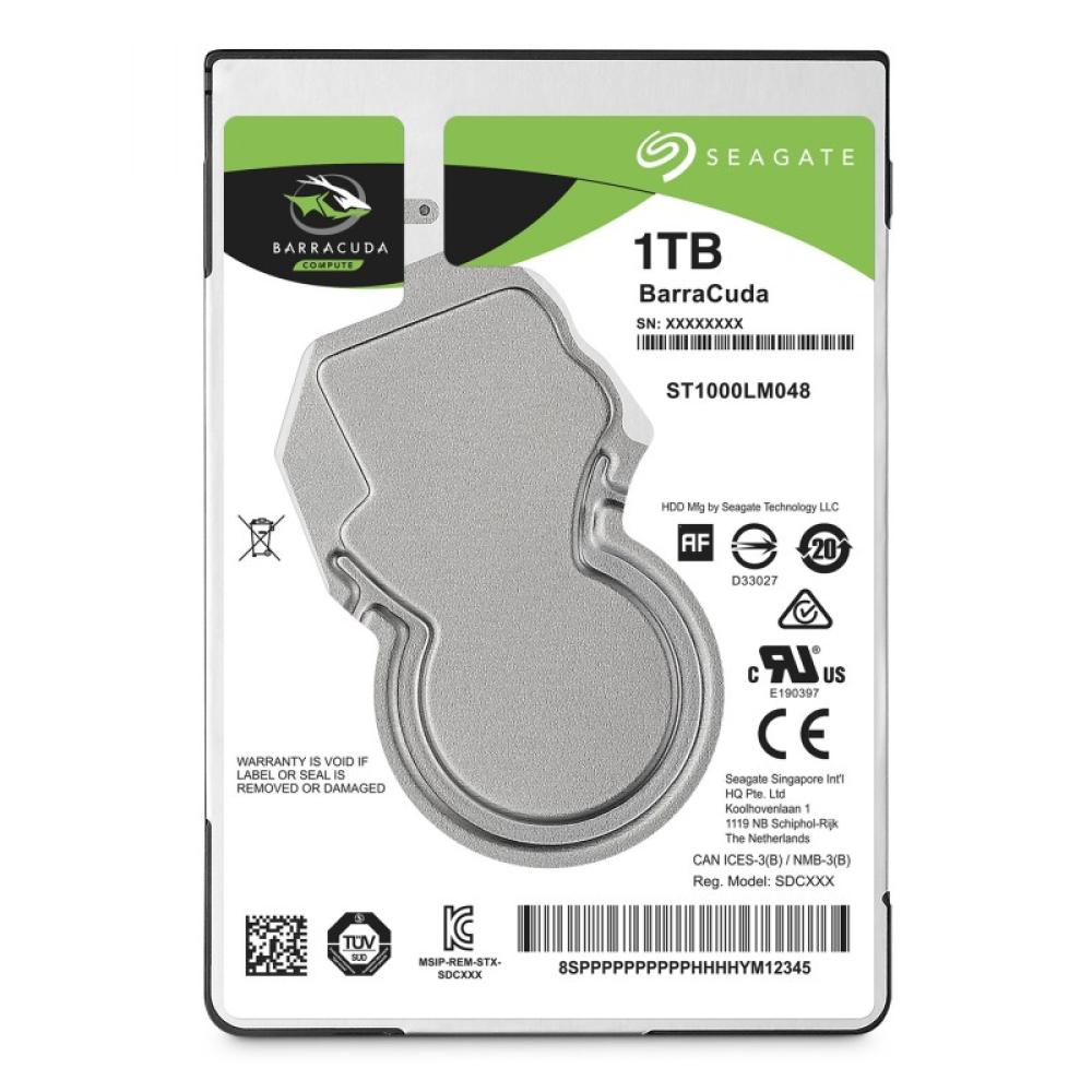Seagate - Barracuda 2.5" disco duro interno 1 TB 5400 RPM 128 MB 2.5" Serial ATA III