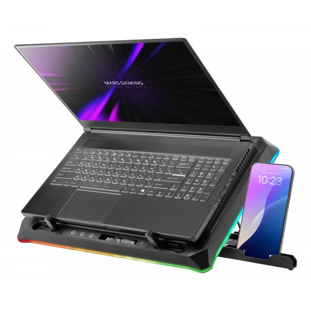 Mars Gaming - MNBC-ULTRA almohadilla fría 45,7 cm (18") 2400 RPM Negro