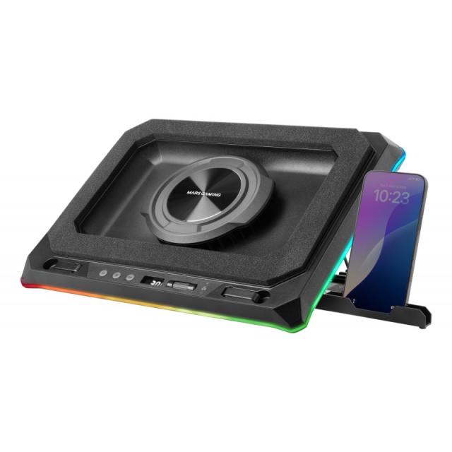 Mars Gaming - MNBC-ULTRA almohadilla fría 45,7 cm (18") 2400 RPM Negro