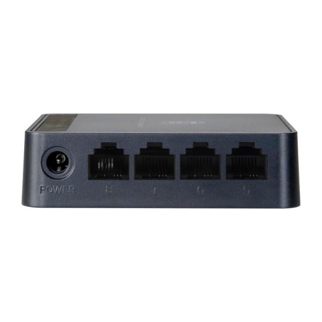 LevelOne - FEU-0812 switch No administrado Fast Ethernet (10/100) Negro