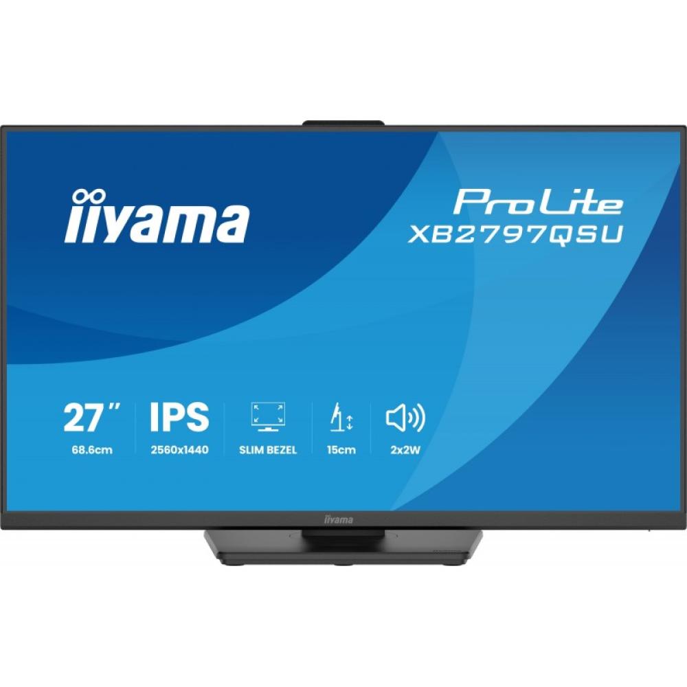 iiyama - ProLite XB2797QSU-B1 pantalla para PC 68,6 cm (27") 2560 x 1440 Pixeles Quad HD LED Negro