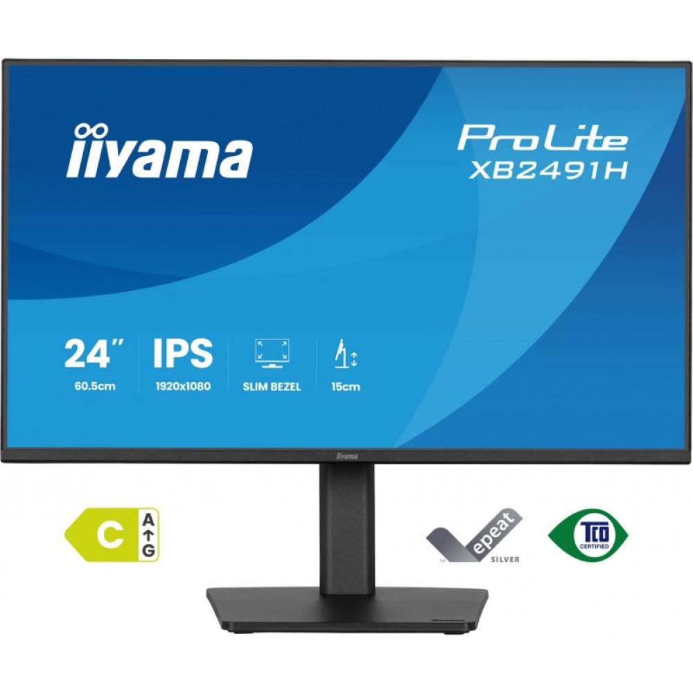 iiyama - ProLite XB2491H-B1 pantalla para PC 60,5 cm (23.8") 1920 x 1080 Pixeles Full HD LCD Negro