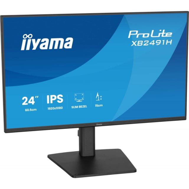 iiyama - ProLite XB2491H-B1 pantalla para PC 60,5 cm (23.8") 1920 x 1080 Pixeles Full HD LCD Negro