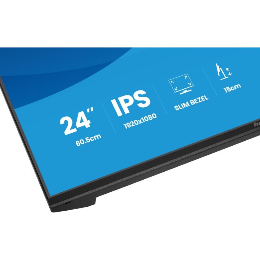 iiyama - ProLite XB2491H-B1 pantalla para PC 60,5 cm (23.8") 1920 x 1080 Pixeles Full HD LCD Negro