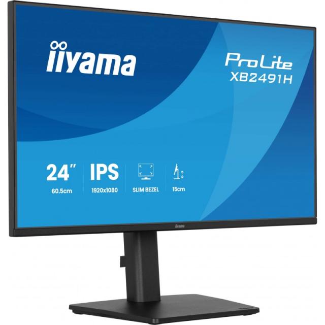iiyama - ProLite XB2491H-B1 pantalla para PC 60,5 cm (23.8") 1920 x 1080 Pixeles Full HD LCD Negro