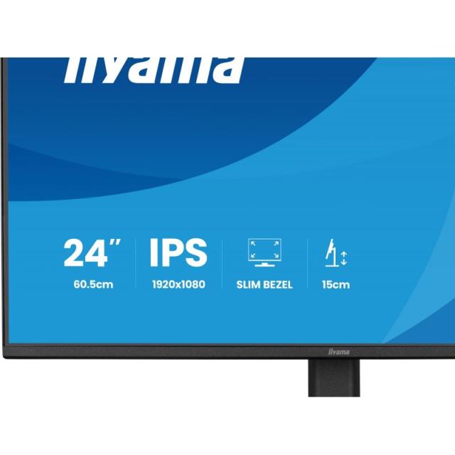iiyama - ProLite XB2491H-B1 pantalla para PC 60,5 cm (23.8") 1920 x 1080 Pixeles Full HD LCD Negro