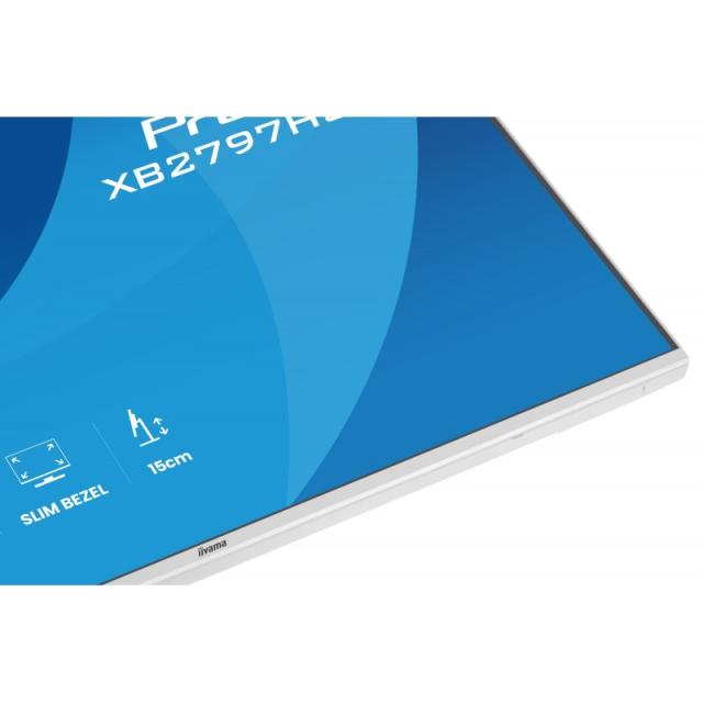 iiyama - ProLite XB2797HSU-W1 pantalla para PC 68,6 cm (27") 1920 x 1080 Pixeles Full HD LED Blanco