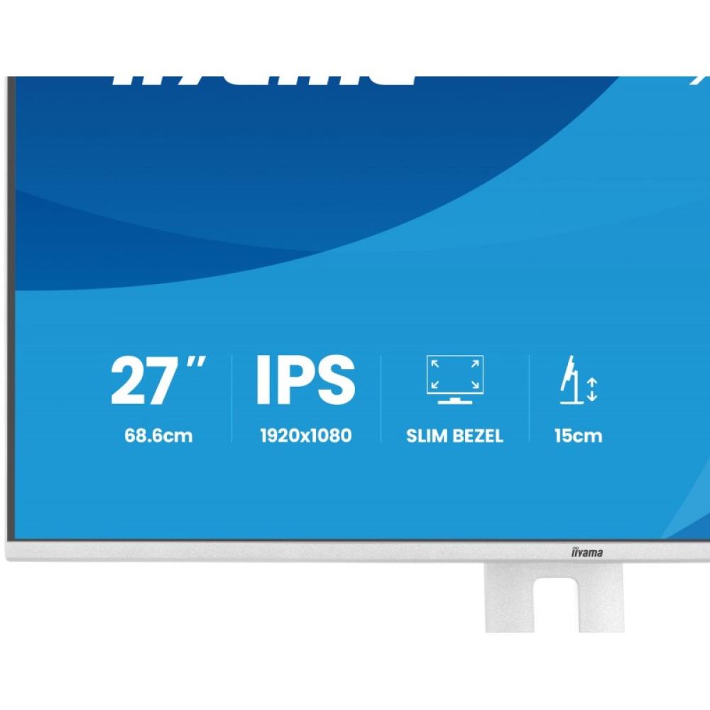 iiyama - ProLite XB2797HSU-W1 pantalla para PC 68,6 cm (27") 1920 x 1080 Pixeles Full HD LED Blanco