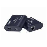 Gembird - DEX-HDMI-03 extensor audio/video Negro