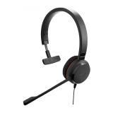 Jabra - Evolve 20 SE Auriculares Alámbrico Diadema Oficina/Centro de llamadas USB Type-C / USB Type-A Negro - 4993-829-469