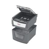 Rexel - AutoFeed 45X triturador de papel Corte cruzado 55 dB Negro, Plata