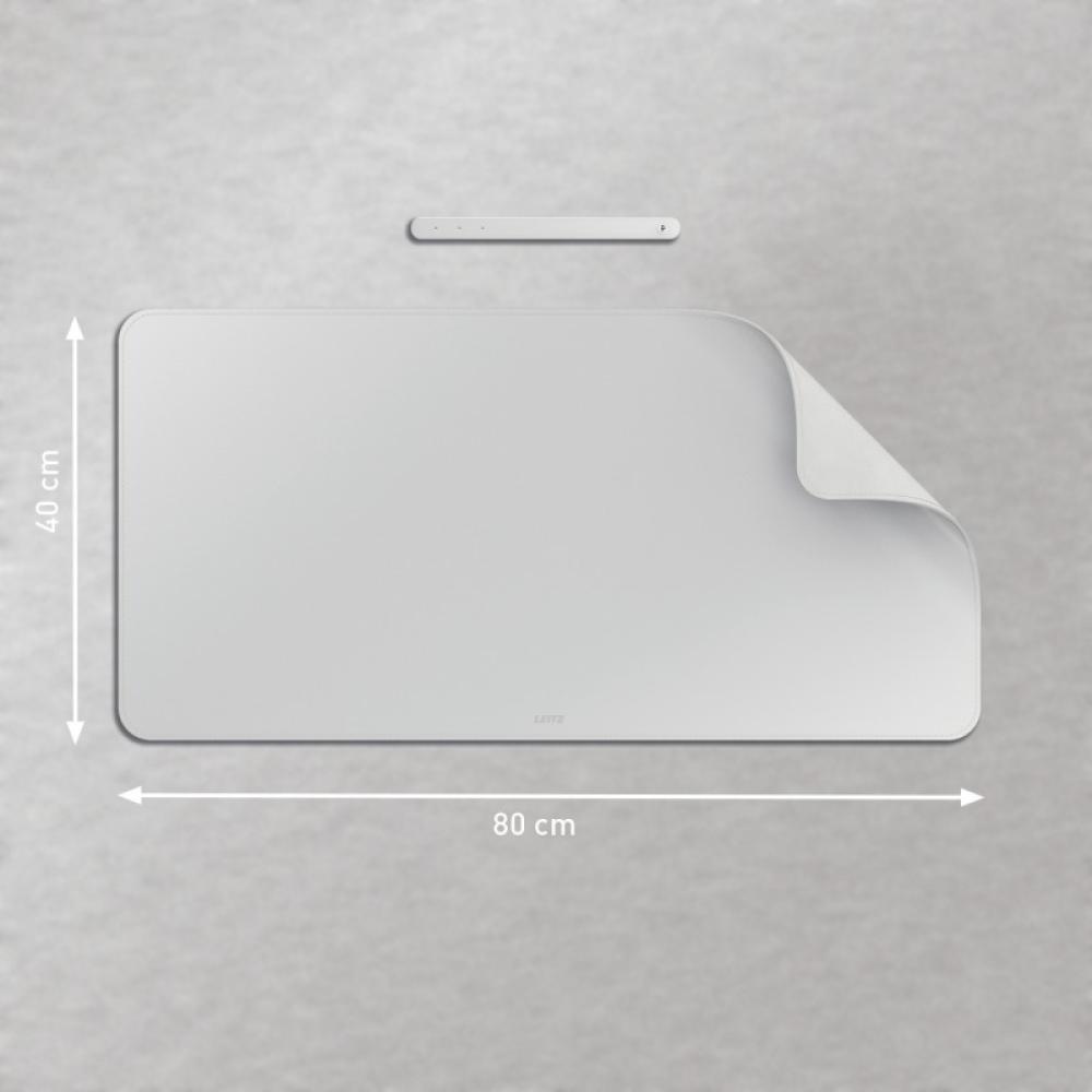 Leitz - 53820085 protector de escritorio Cloruro de polivinilo (PVC) Gris