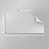 Leitz - 53820085 protector de escritorio Cloruro de polivinilo (PVC) Gris