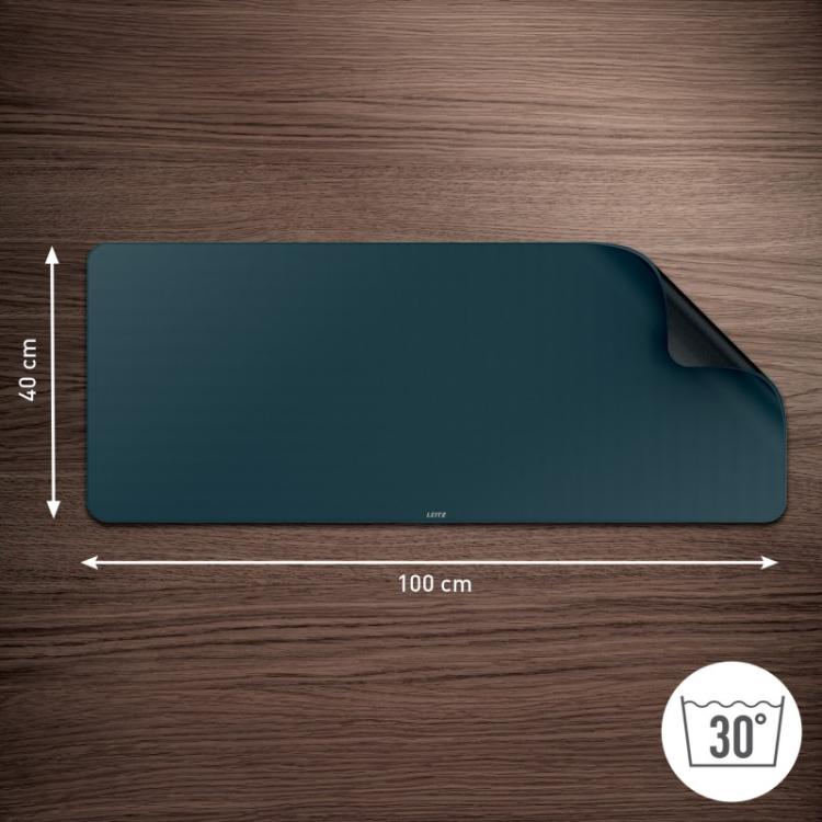 Leitz - 53840089 protector de escritorio Polipropileno (PP) Gris Oscuro