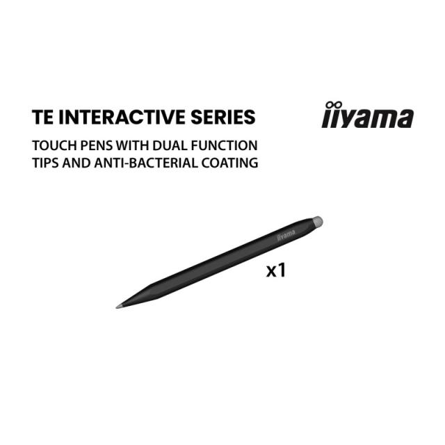 iiyama - TE6515A-B1AG pantalla de señalización Panel plano interactivo 163,8 cm (64.5") Wifi 550 cd / m² 4K Ultra HD Negro Panta