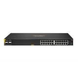 HPE - Aruba Networking CX 6100 24G Class4 PoE 4SFP+ 370W Gestionado L3 Gigabit Ethernet (10/100/1000) Energía sobre Ethernet (Po