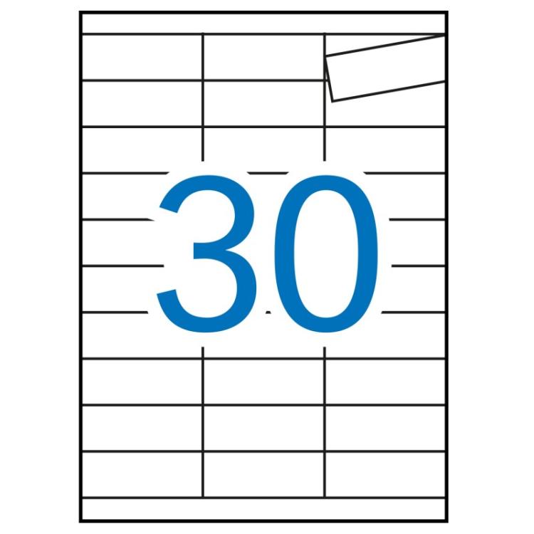 APLI - 10387 etiqueta de impresora Blanco