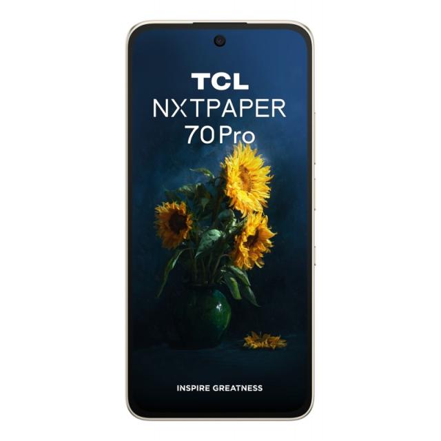 TCL - 70 NXTPAPER Pro 17,5 cm (6.9") SIM doble Android 16.0 5G USB Tipo C 8 GB 256 GB 5200 mAh Oro