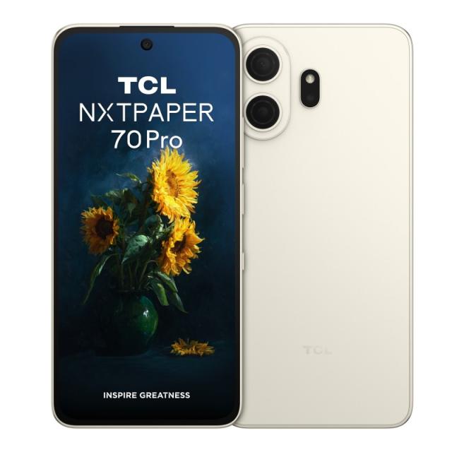 TCL - 70 NXTPAPER Pro 17,5 cm (6.9") SIM doble Android 16.0 5G USB Tipo C 8 GB 256 GB 5200 mAh Oro