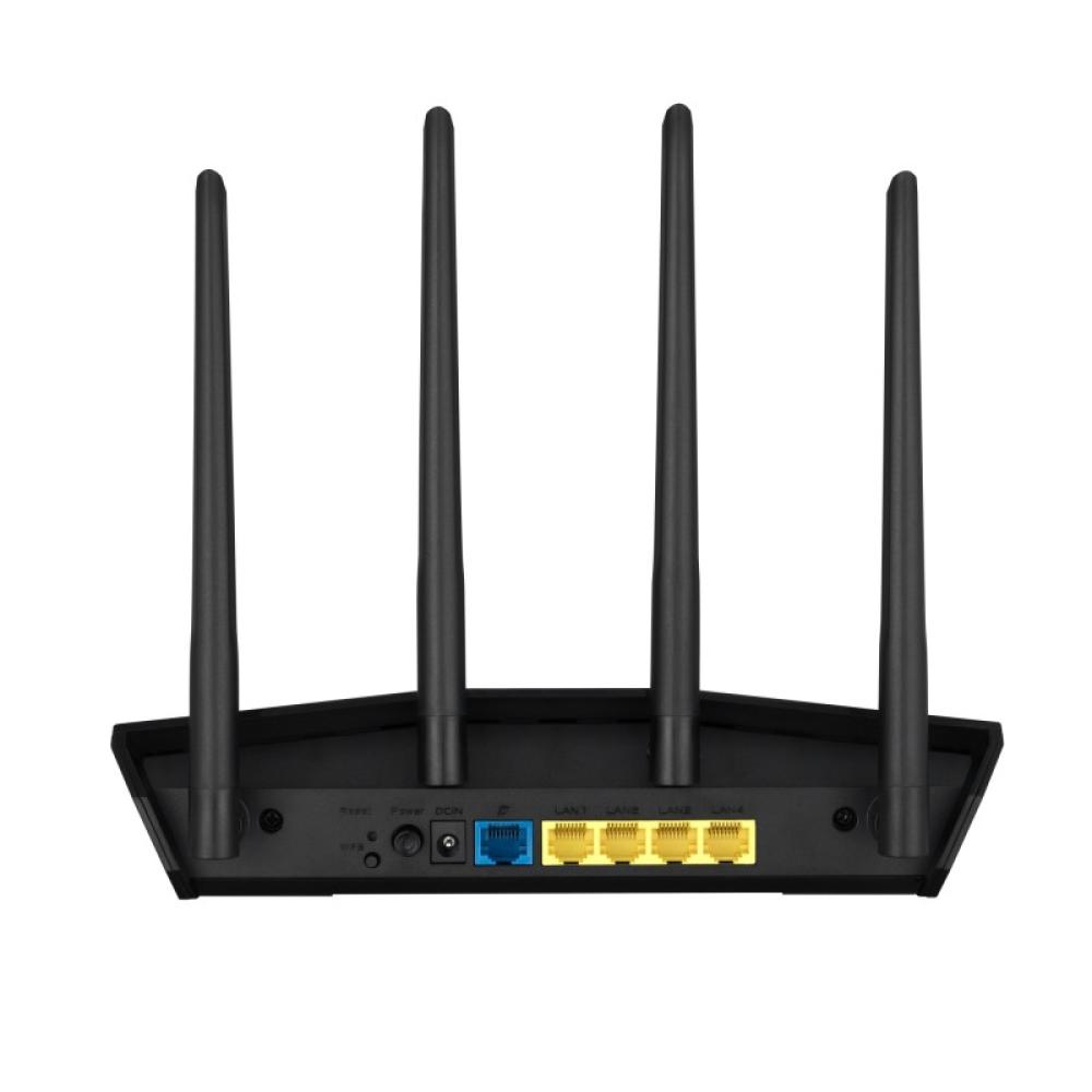 ASUS - RT-AX57 router inalámbrico Gigabit Ethernet Doble banda (2,4 GHz / 5 GHz) Negro