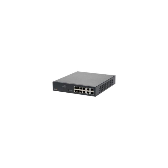 Axis - 01191-003 switch Gestionado Gigabit Ethernet (10/100/1000) Energía sobre Ethernet (PoE) 1U Negro