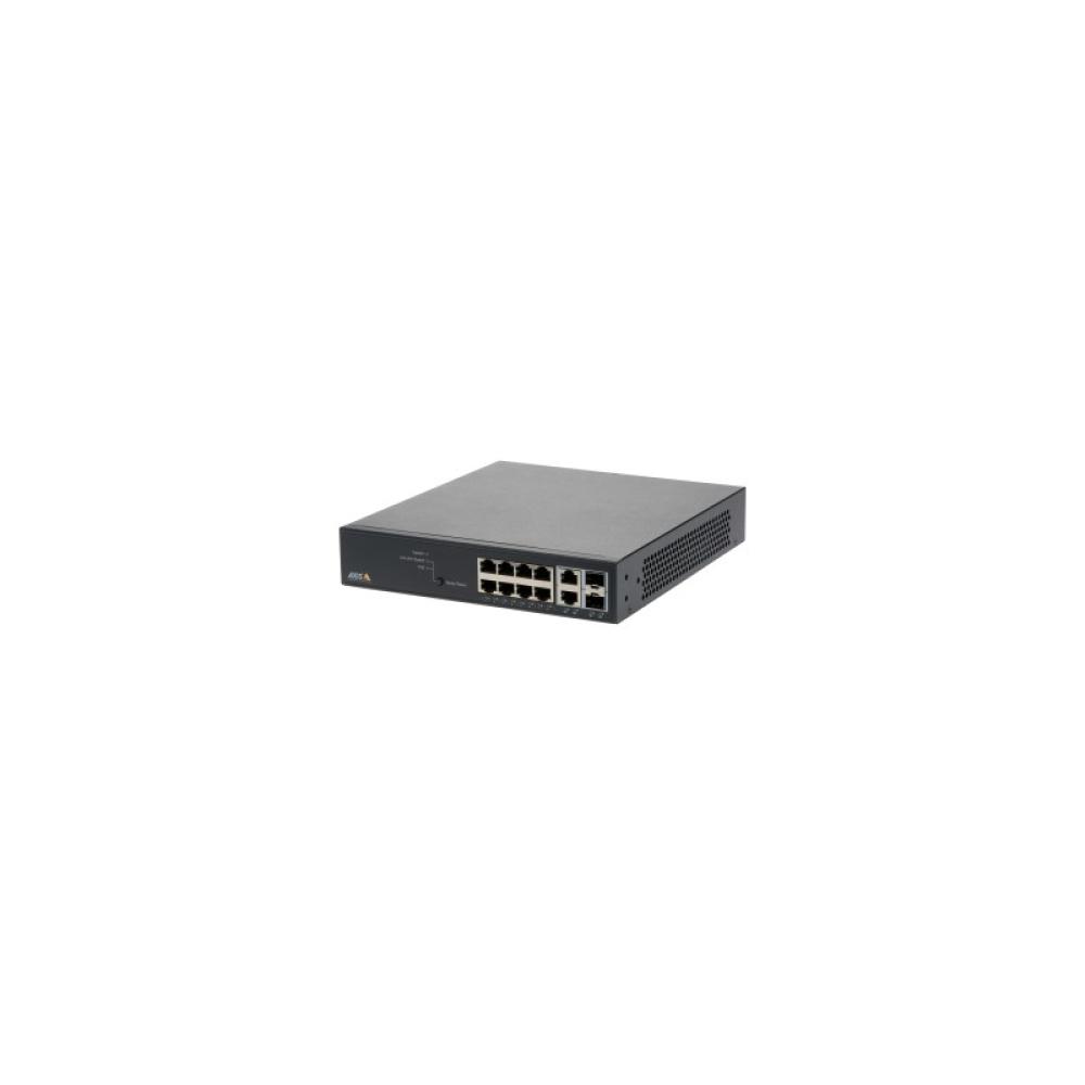 Axis - 01191-003 switch Gestionado Gigabit Ethernet (10/100/1000) Energía sobre Ethernet (PoE) 1U Negro