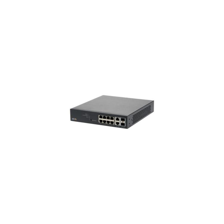 Axis - 01191-003 switch Gestionado Gigabit Ethernet (10/100/1000) Energía sobre Ethernet (PoE) 1U Negro