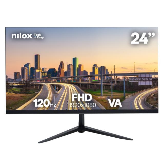 Nilox - NXM24FHD1205 pantalla para PC 61 cm (24") 1920 x 1080 Pixeles Full HD LCD