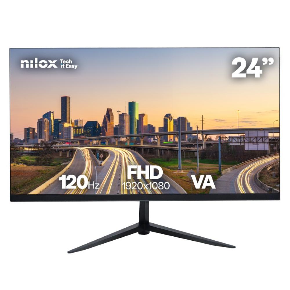 Nilox - NXM24FHD1205 pantalla para PC 61 cm (24") 1920 x 1080 Pixeles Full HD LCD