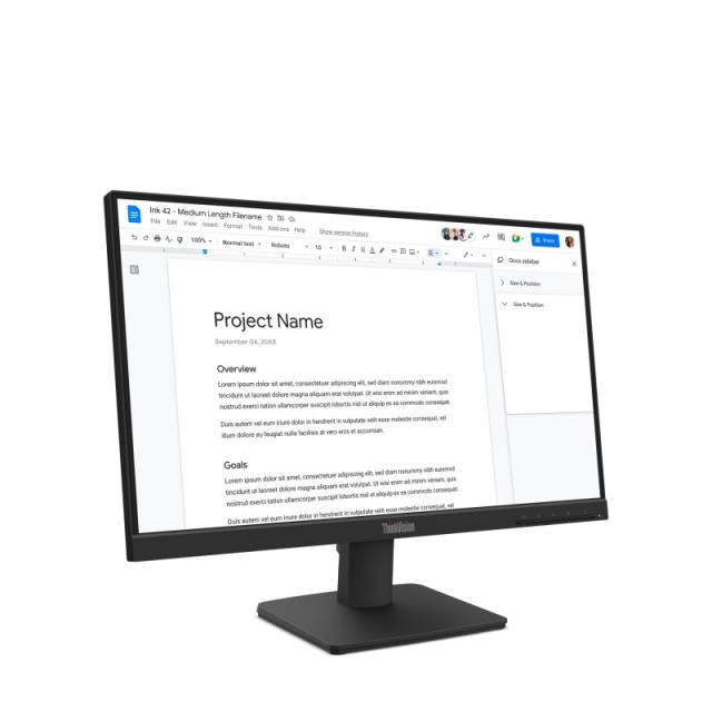 Lenovo - ThinkVision S22-4e Monitor