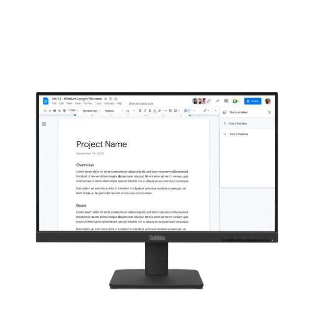 Lenovo - ThinkVision S22-4e Monitor