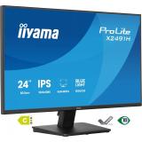 iiyama - ProLite X2491H-B1 pantalla para PC 60,5 cm (23.8") 1920 x 1080 Pixeles Full HD LCD Negro