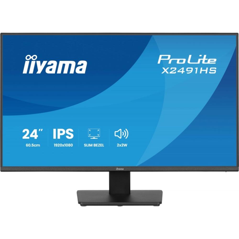 iiyama - ProLite X2491HS-B1 pantalla para PC 60,5 cm (23.8") 1920 x 1080 Pixeles Full HD LCD Negro