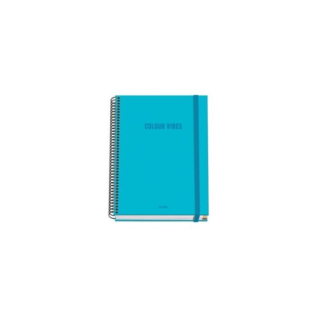 DOHE - BLOC DOHE COLOUR VIBES A5 100h CD.5 CYAN
