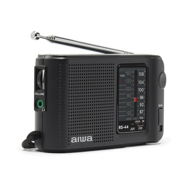 Aiwa - RS-44 radio Portátil Analógica Negro
