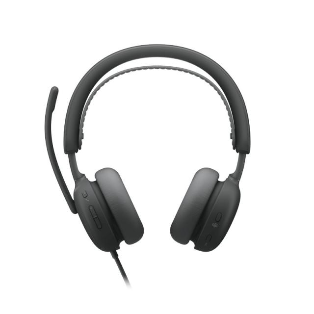 Logitech - 981-001615 auricular y casco Auriculares Alámbrico Diadema Llamadas/Música USB Type-C / USB Type-A Grafito