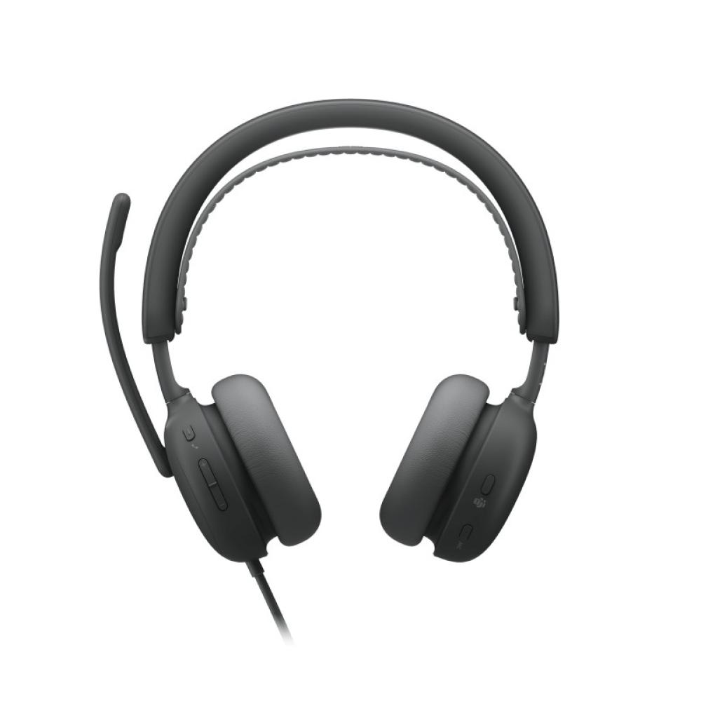 Logitech - 981-001615 auricular y casco Auriculares Alámbrico Diadema Llamadas/Música USB Type-C / USB Type-A Grafito