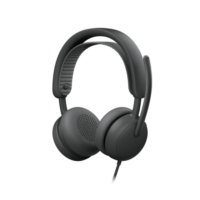 Logitech - 981-001615 auricular y casco Auriculares Alámbrico Diadema Llamadas/Música USB Type-C / USB Type-A Grafito