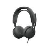 Logitech - 981-001615 auricular y casco Auriculares Alámbrico Diadema Llamadas/Música USB Type-C / USB Type-A Grafito