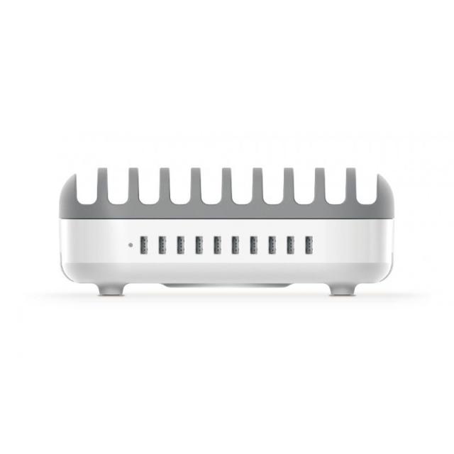 Compulocks - 10PUSBDKS-UK organizador para estación de carga Independiente Gris, Blanco