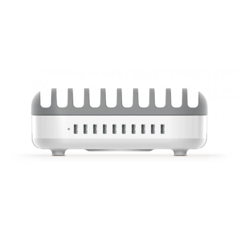 Compulocks - 10PUSBDKS-UK organizador para estación de carga Independiente Gris, Blanco